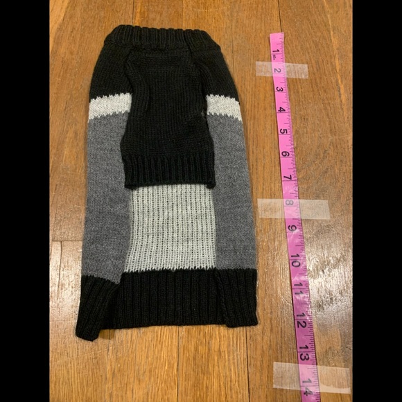 NWT Frisco Marled Chevron Dog & Cat Sweater - Picture 5 of 6